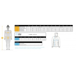 _Kilpi Tevery W tmave modra SL0115 damska zimni bunda DWR kombinace peri Primaloft zmereno