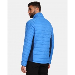 Kilpi ActisM modra UM0118KIBLU panska lehka prosivana bunda se vsadkami a kapuci 2