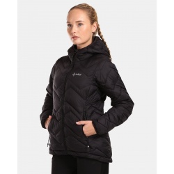 Kilpi Rebeki W cerna UL0131KIBLK lehka damska prosivana zimni bunda DWR 1