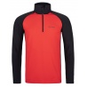 Kilpi Willie M cervena QM0311KIRED panske funkcni outdoorove triko dlouhy rukav kratky zip