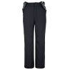 Kilpi Mimas Junior cerna SJ0401KIBLK detske zimni vodeodolne lyzarske kalhoty