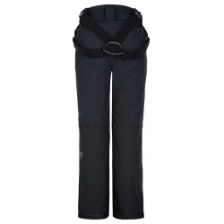 Kilpi Mimas Junior cerna SJ0401KIBLK detske zimni vodeodolne lyzarske kalhoty 1
