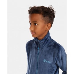 Kilpi Erin J tmave modra UJ0254KIDBL detska juniorska fleecova hrejiva mikina 1