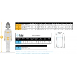 _Kilpi Erin J tmave modra UJ0254KIDBL detska juniorska fleecova hrejiva mikina zmereno