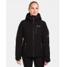 Kilpi Valera W cerna UL0108KIBLK damska vodeodolna zimni lyzarska bunda