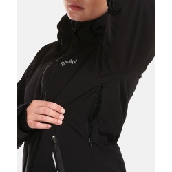 Kilpi Valera W cerna UL0108KIBLK damska vodeodolna zimni lyzarska bunda 3