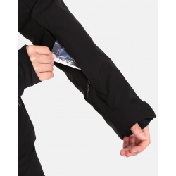 Kilpi Valera W cerna UL0108KIBLK damska vodeodolna zimni lyzarska bunda 6