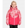 Kilpi Samara JG ruzova UJ0113KIPNK detska juniorska nepromokava zimni lyzarska bunda