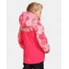 Kilpi Samara JG ruzova UJ0113KIPNK detska juniorska nepromokava zimni lyzarska bunda 2