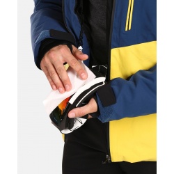 Kilpi Tonnsi M zluta UM0109KIYEL panska vodeodolna zimni lyzarska bunda 4