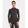Kilpi Jager W tmave seda SL0216KIDGY damske triko dlouhy rukav Merino vlna