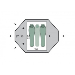 Pinguin Tornado 2 turisticky stan 1