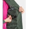 Kilpi Sonna W tmave zelena TL0104KIDGN damska vodeodolna vetruodolna bunda 4