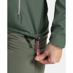 Kilpi Sonna W tmave zelena TL0104KIDGN damska vodeodolna vetruodolna bunda 5