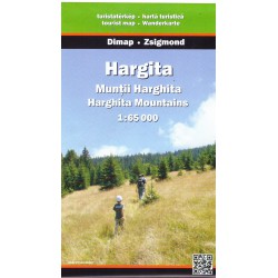 DIMAP Muntii Harghita/Hargita 1:60 000 turistická mapa
