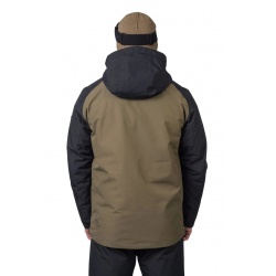 Hannah Mascon II dark olive anthracite panska zimni vodeodolna lyzarska bunda 1