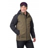 Hannah Mascon II dark olive anthracite panska zimni vodeodolna lyzarska bunda 4