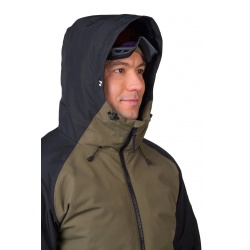 Hannah Mascon II dark olive anthracite panska zimni vodeodolna lyzarska bunda 10