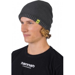 Hannah Brit panska pletena zimni cepice zateplena fleecem asphalt