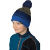 Hannah Otik Jr II detska pletena zimni cepice zateplena fleecem medieval blue 1