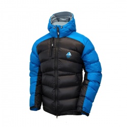 Sir Joseph Stelvio Man turquoise black panska teplejsi zimni perova bunda DWR sirsi strih