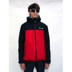 Sir Joseph Sarek Man black red lehka panska perova nepromokava zimni bunda s kapuci 1