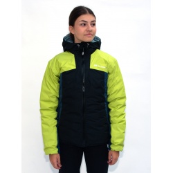 Sir Joseph Sarek Lady black limet navy damska perova nepromokava zimni bunda s kapuci 1