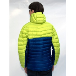 Sir Joseph Atol hooded Man II limet navy lehka panska perova zimni bunda s kapuci DWR 2