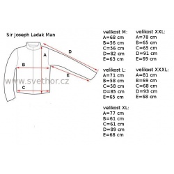 _Sir Joseph Ladak Man navy turquoise panska teplejsi zimni perova bunda DWR zmereno