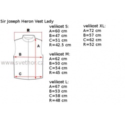 _Sir Joseph Heron Vest Lady navy fuchsia damska zimni vesta Alpska vlna DWR zmereno