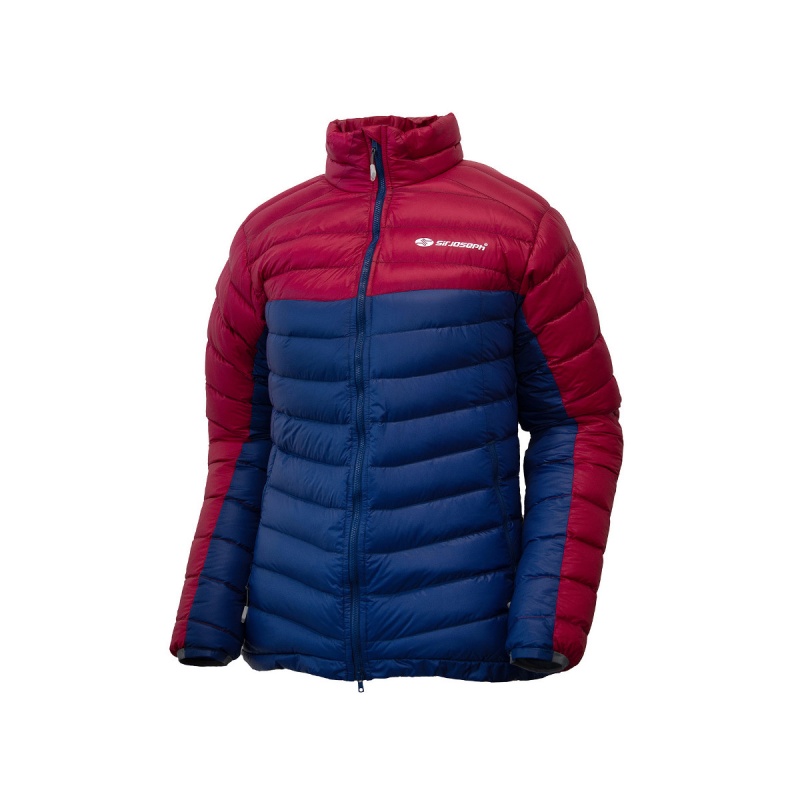 Sir Joseph Atol Lady II fuchsia navy lehka damska perova zimni bunda DWR