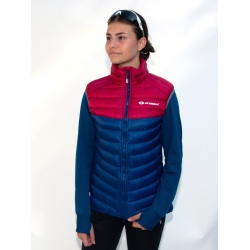 Sir Joseph Atol Lady Vest II fuchsia navy lehka damska perova zimni vesta DWR 1