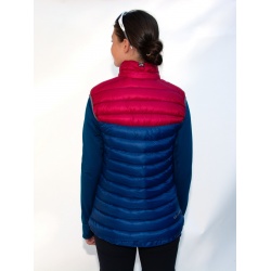 Sir Joseph Atol Lady Vest II fuchsia navy lehka damska perova zimni vesta DWR 2