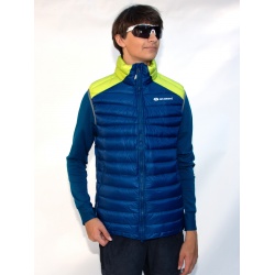 Sir Joseph Atol Man Vest II limet navy lehka panska perova vesta DWR 1