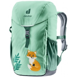 Deuter Waldfuchs 10l detsky turisticky batoh s plastenkou a podsedakem spearmint