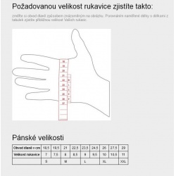 _Leki CC Shark black unisex vodoodpudive rukavice na bezky nordic walking turistiku zmeren