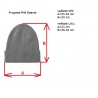 _Progres D MW Beanie modry melir unisex funkcni sportovni cepice 100 Merino vlna zmereno