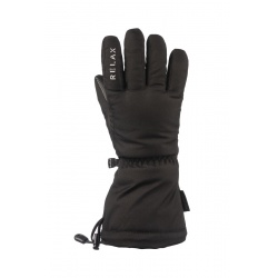 Relax Puzzy RR15N cerna detske lyzarske prstove rukavice 10000