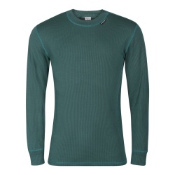 Progres Micro Sense MS NDR zelana seda panske triko dlouhy rukav