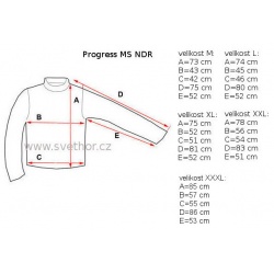 _Progres Micro Sense MS NDR zelana seda panske triko dlouhy rukav zmereno