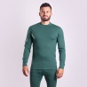 Progres Micro Sense MS NDR zelana seda panske triko dlouhy rukav3