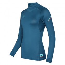 Progres TX NSTZ petrol damske funkcni triko se stojackem dlouhy rukav1