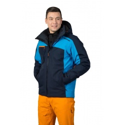 Hannah Kelton anthracite methyl blue panska zimni vodeodolna lyzarska bunda 5