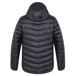 Hannah Revel Hoody anthracite panska lehka zimni prosivana bunda s kapuci 1