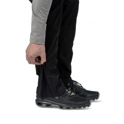 Hannah Brock II anthracite panske zimni lehke vetruvzdorne softshellove kalhoty na bezky 6