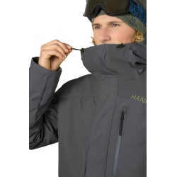Hannah Garow FD asphalt panska zimni vodeodolna lyzarska bunda 6