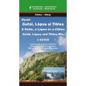 DIMAP Muntii Gutai, Lapus, Tibles 1:60 000 turistická mapa