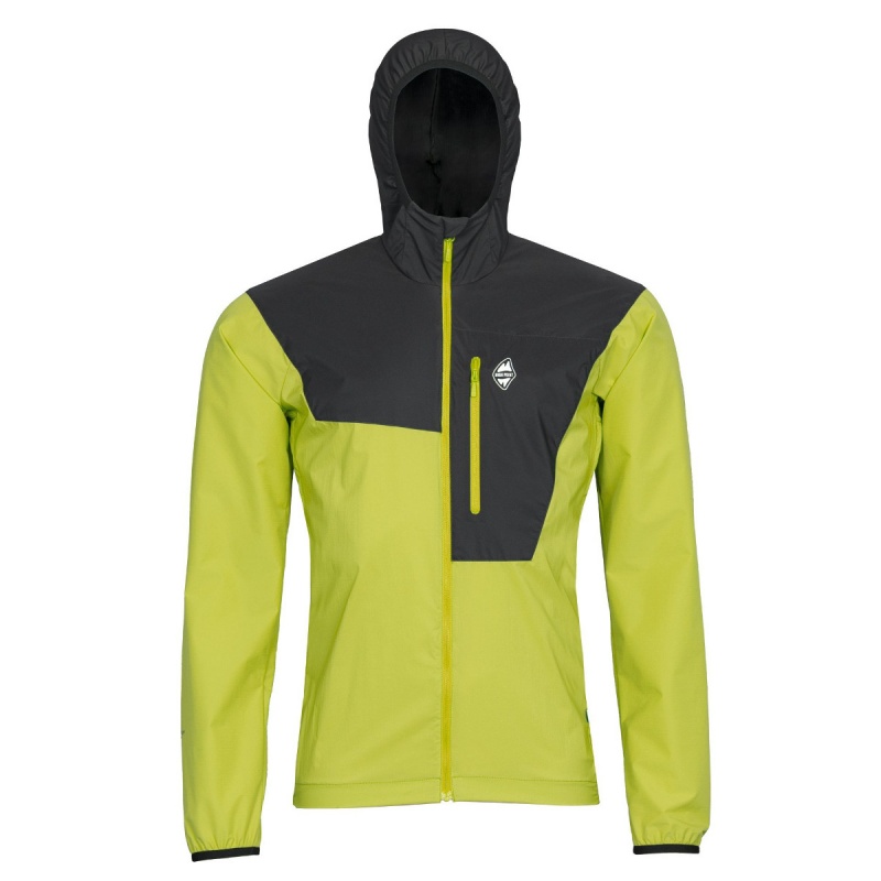 High Point Helium Pertex 30 Jacket bright green black panska ultralehka vetrovka Pertex