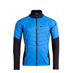 High Point Brilant Hybrid brilliant blue panska hybridni bunda s perovou izolaci Thindown