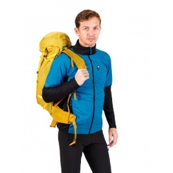 High Point Brilant Hybrid brilliant blue panska hybridni bunda s perovou izolaci 3